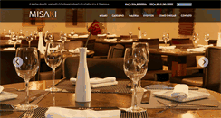 Desktop Screenshot of misakirestaurante.com.br